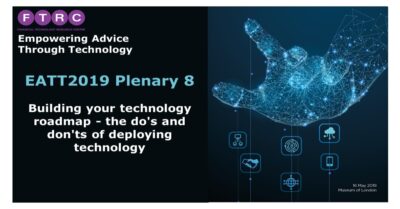 EATT2019 Plenary Session 8: Building your technology roadmap – the do’s and don’ts of deploying technology