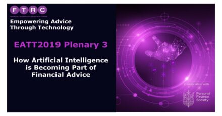 EATT 2020 Plenary Session 3: How Artificial Intelligence is Becoming Part of Financial Advice