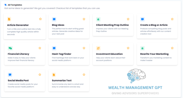 AI Tools & Services – Wealth Management GPT