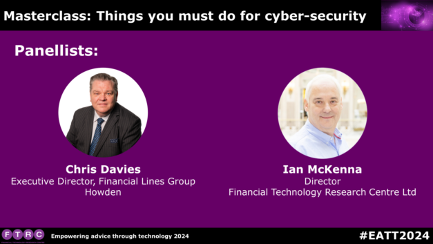Masterclass: Things you must do for cyber security